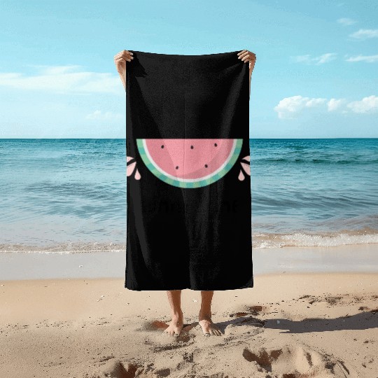 watermelon Summer Vibes Kids Beach Towels Design