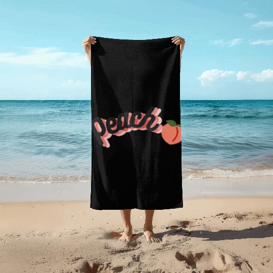 Peach Beach Towels