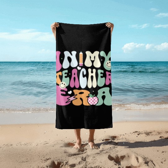 In My Teacher Era, Teacher Appreciation Gift Beach Towels