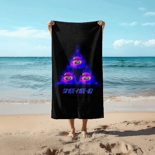 Multi Dimensional Beings 3D Beach Towels