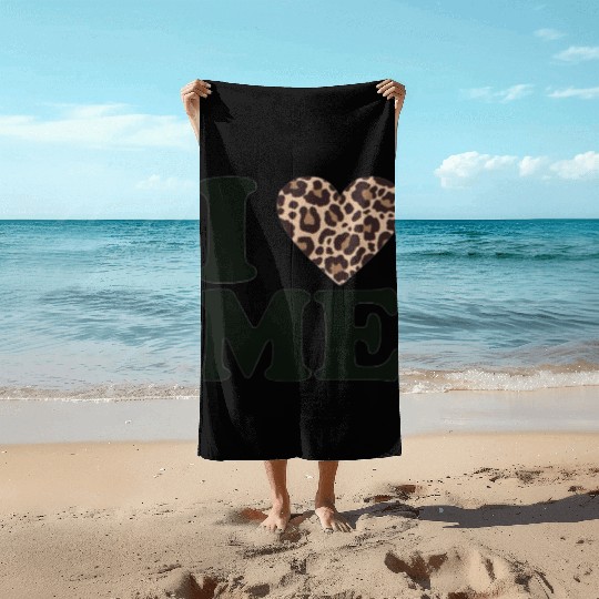 Love Yourself! I Love Me Beach Towels
