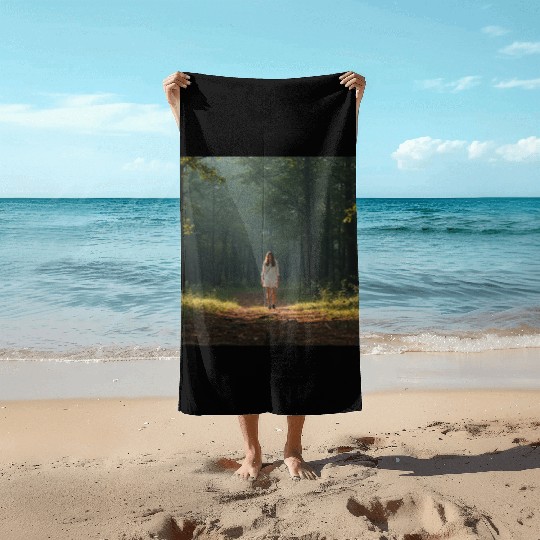 Enchanted Forest Mystique Beach Towels