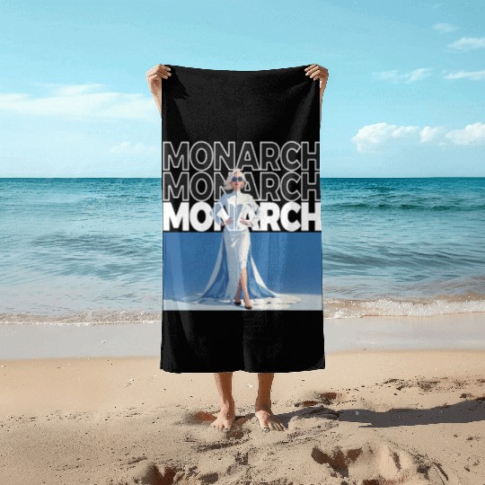 MONARCH – Silence in Command Beach Towels