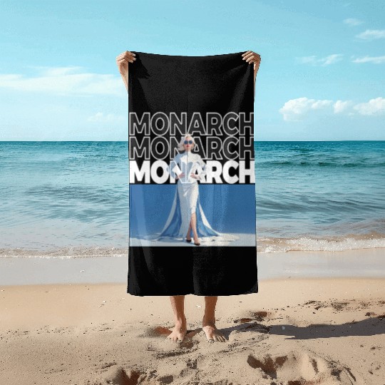 MONARCH – Silence in Command Beach Towels