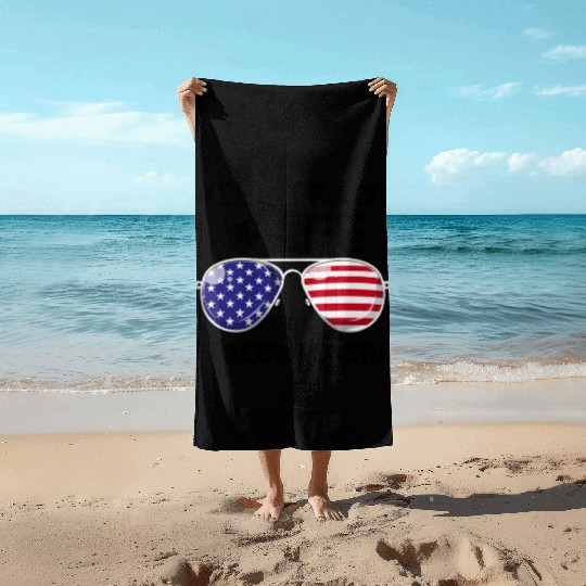 Will Trade Wife For Fireworks Men's 4th Of Julytra Beach Towels