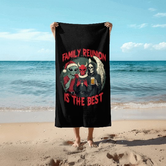 Occult Demonology Tarot Family Reunion Is The Best Beach Towels