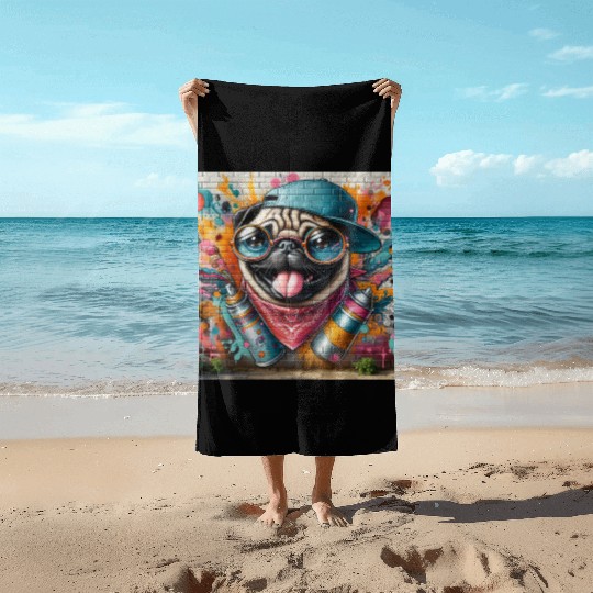Urban Pug Beach Towels