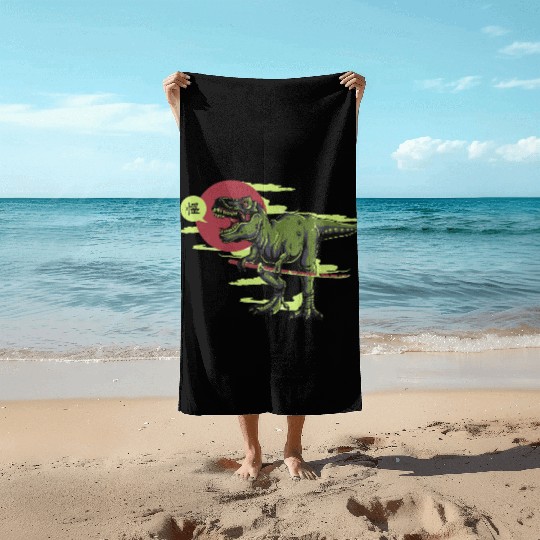 Dino Katana Master Beach Towels