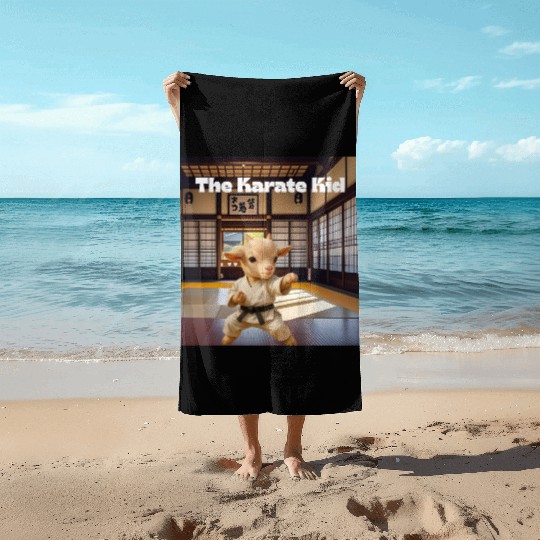 The Karate Kid Beach Towels