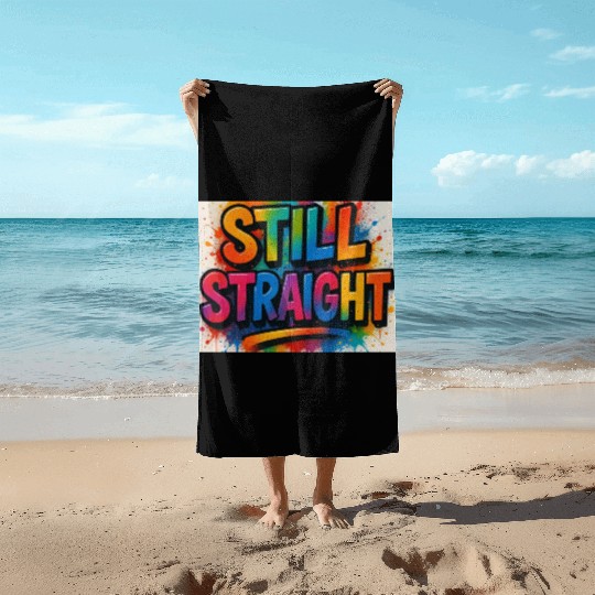 Still Straight Multi Colors Beach Towels