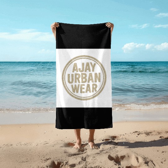 Stamped Urban: Ajay Urban Seal Beach Towels