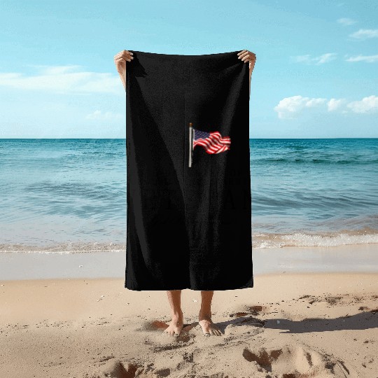 Proud Daughter Of A US Army Veteran Beach Towels