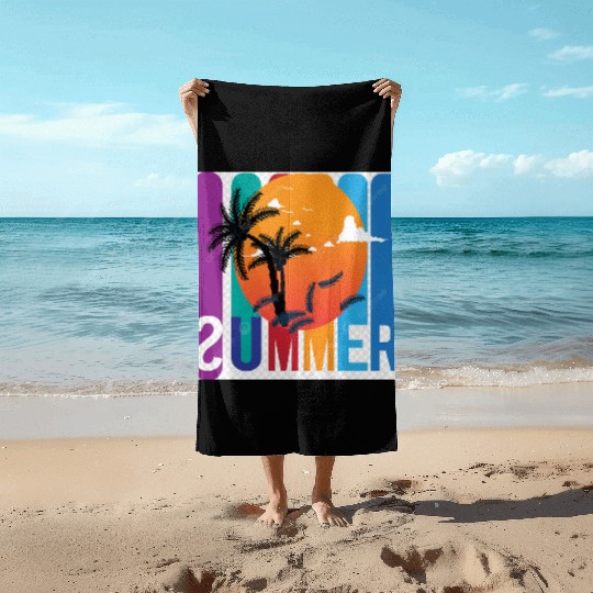 fanny design summer Beach Towels