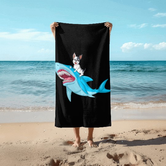 French Bulldog Beach Towels
