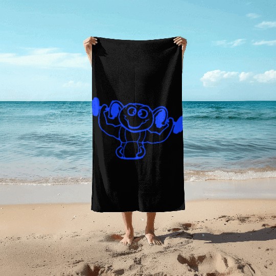 Caterpillar Bodybuilder Muscle Building Strong Fit Beach Towels