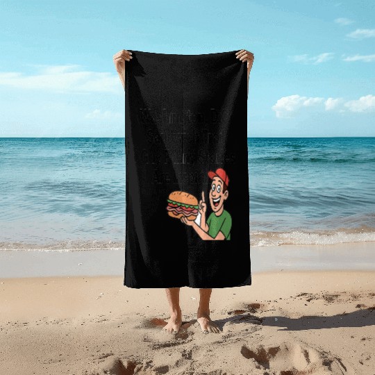 Washington DC Sandwich Throw Guy  Beach Towels