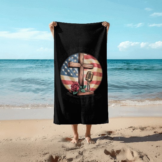 Charlie Kirk: Campus To Capitol Beach Towels