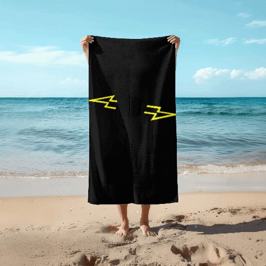 Zeus VECTOR TWO COLOR Beach Towels