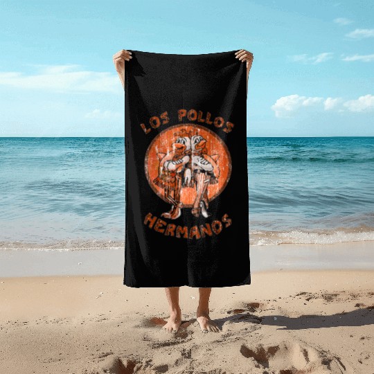 los pollos hermanos Beach Towels