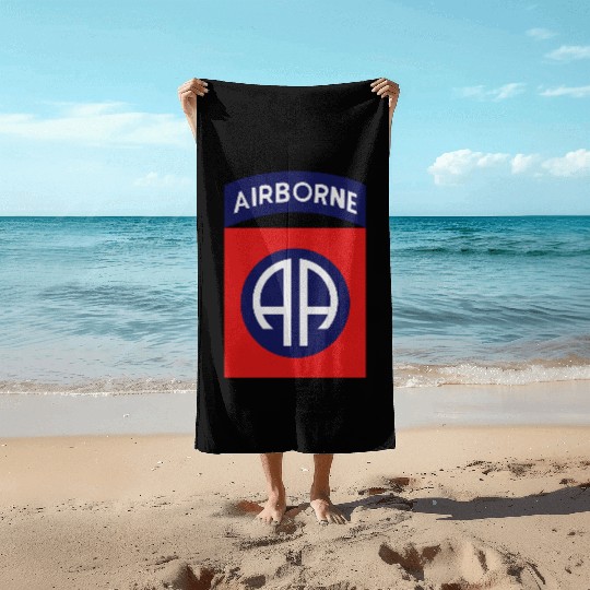 82nd Airborne Beach Towels
