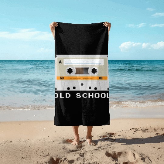 Old School Beach Towels