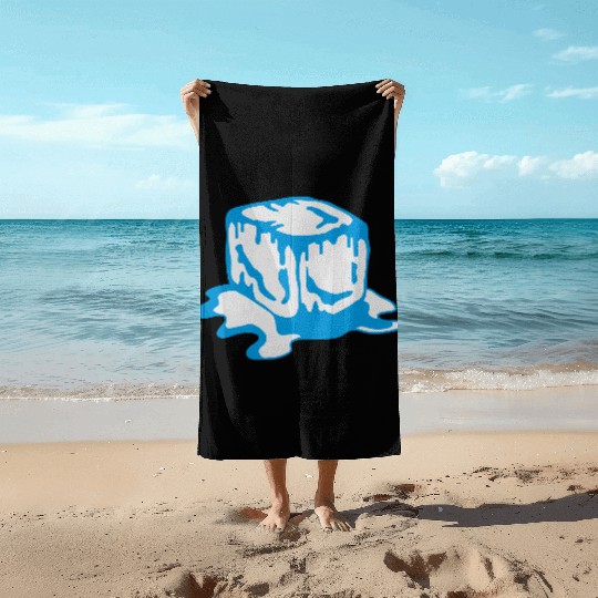 Ice Cube Beach Towels