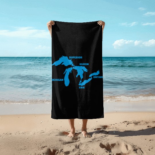 Great Lakes Beach Towels