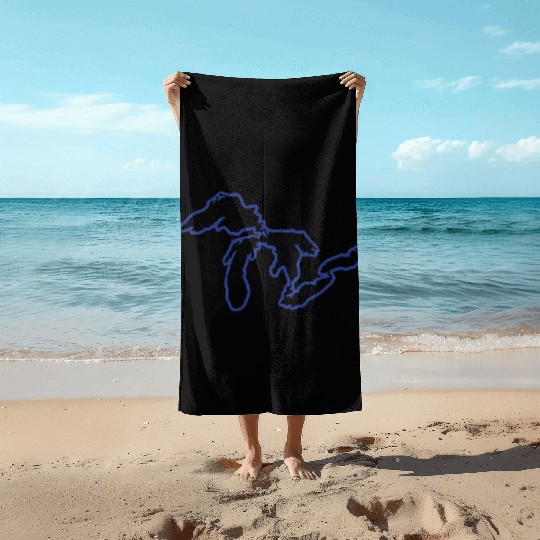 Great Lakes Beach Towels