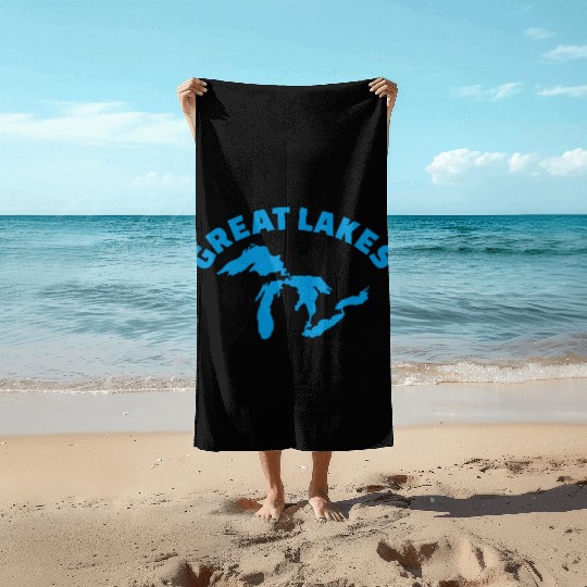 Great Lakes Beach Towels