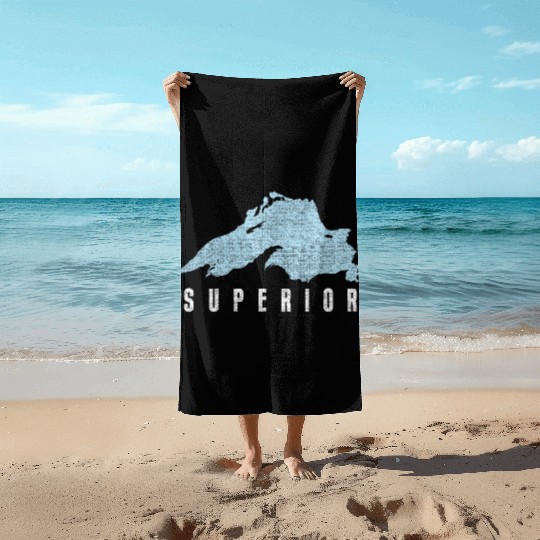 Lake Superior Great Lakes Beach Towels