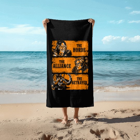 Warcraft-Warcraft stories Beach Towels for Fans