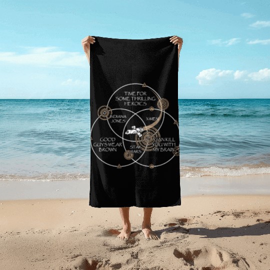 Firefly - Indiana Jones, X - men, Star wars Beach Towels