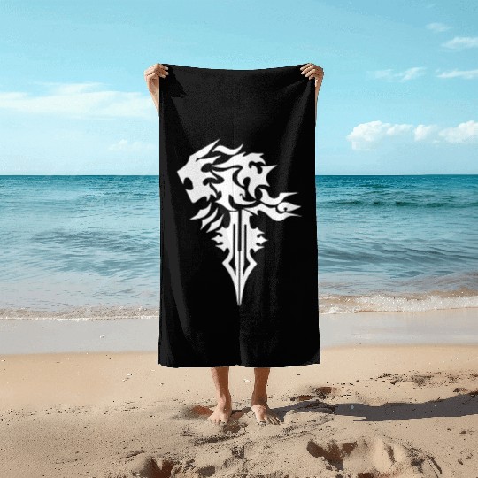 Final Fantasy 8 Squall Griever Beach Towels