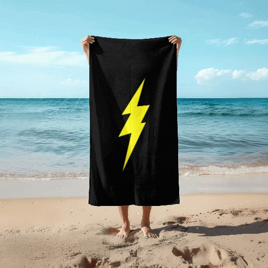 Lightning Bolt Beach Towels