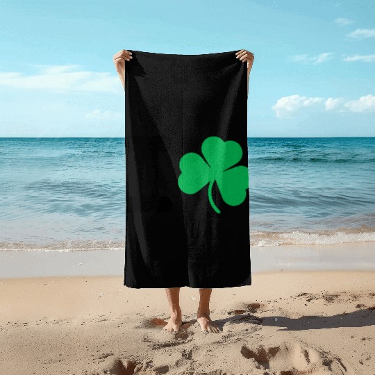 I Shamrock Beach Towels