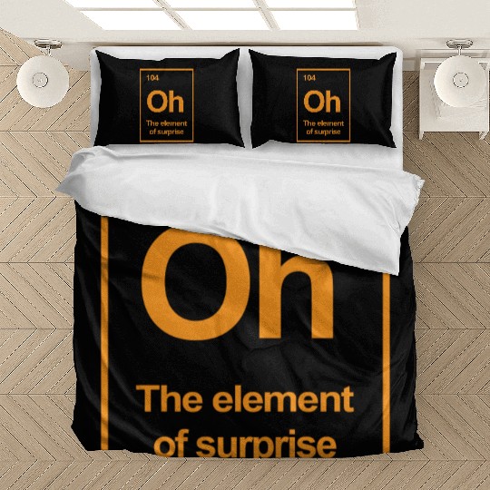 Oh, The Element of Surprise Bedding Sets