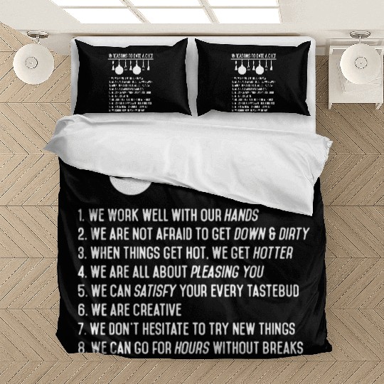 10 Reason To Date A Chef Bedding Sets