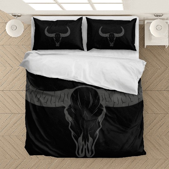 buffalo skull Bedding Sets