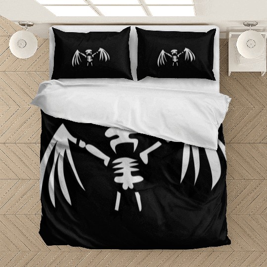 bat skeleton Bedding Sets