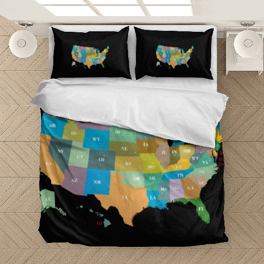 US States Bedding Sets