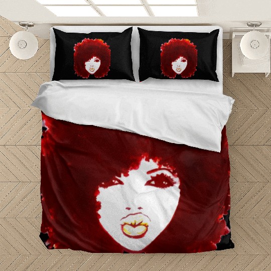 Natural Hair Curly Hair Autumn Afro Bedding Sets Tees