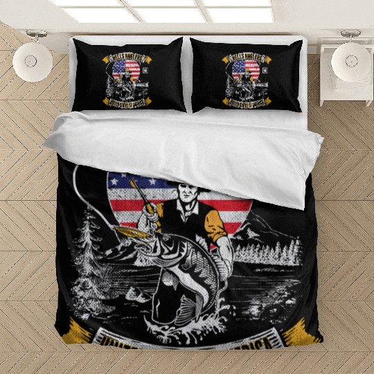 HELLS ANGLERS USA fishermen angler used look Bedding Sets