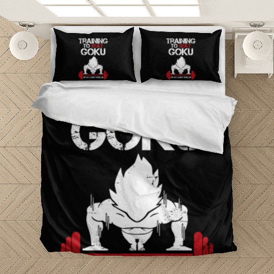 Super Saiyan Goku Training Gym Bedding Sets