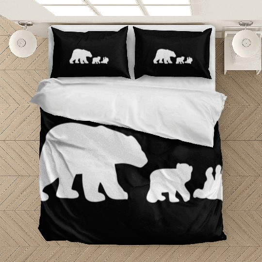 POLAR BEAR AND CUBS Bedding Sets