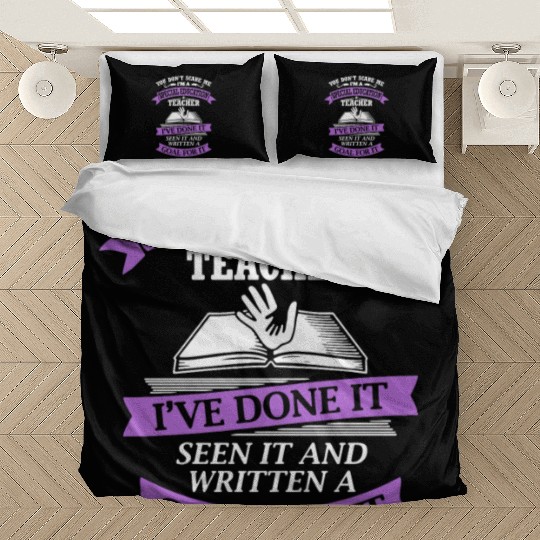 You dont care me i m a special education teacher i Bedding Sets
