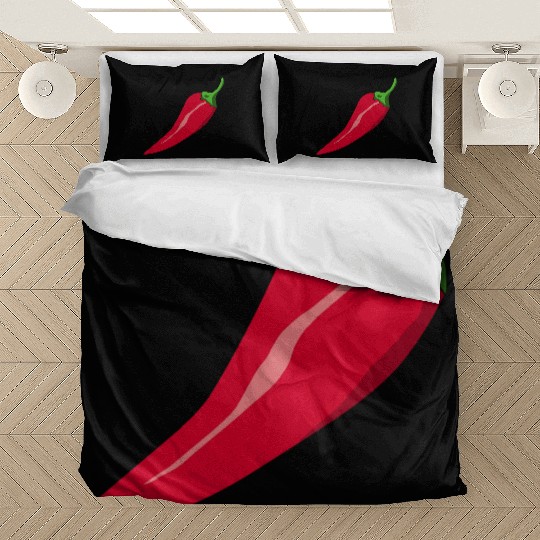 paprika chilli chili pepper citrus veggie gemuese Bedding Sets