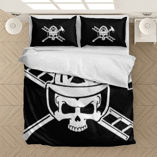 Firefighter Crossbones Bedding Sets