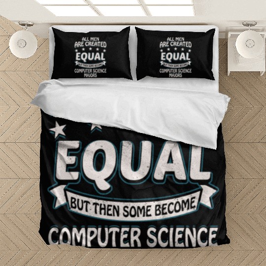 Some Men Become Computer Science Majors Bedding Sets