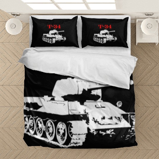 T 34 Soviet Russin World War II Tank Bedding Sets