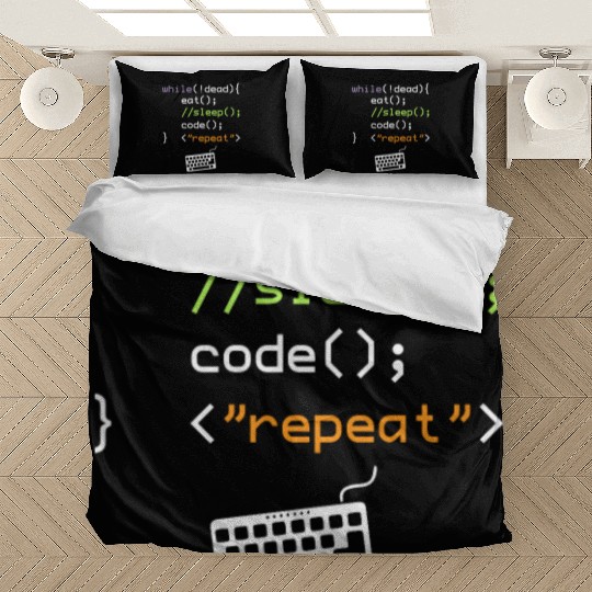 Computer Science Programmer Bedding Sets